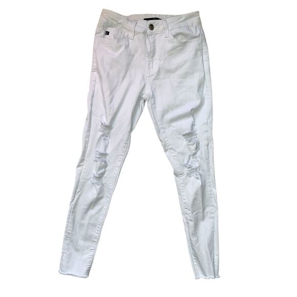 Kancan Distressed Skinny Jeans Size 5/26 - Picture 1 of 4